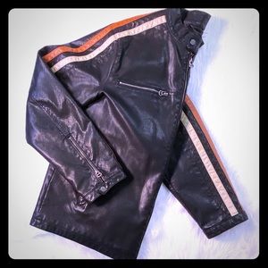 COPY - Men black, Wilson leather motorcycle jacke…
